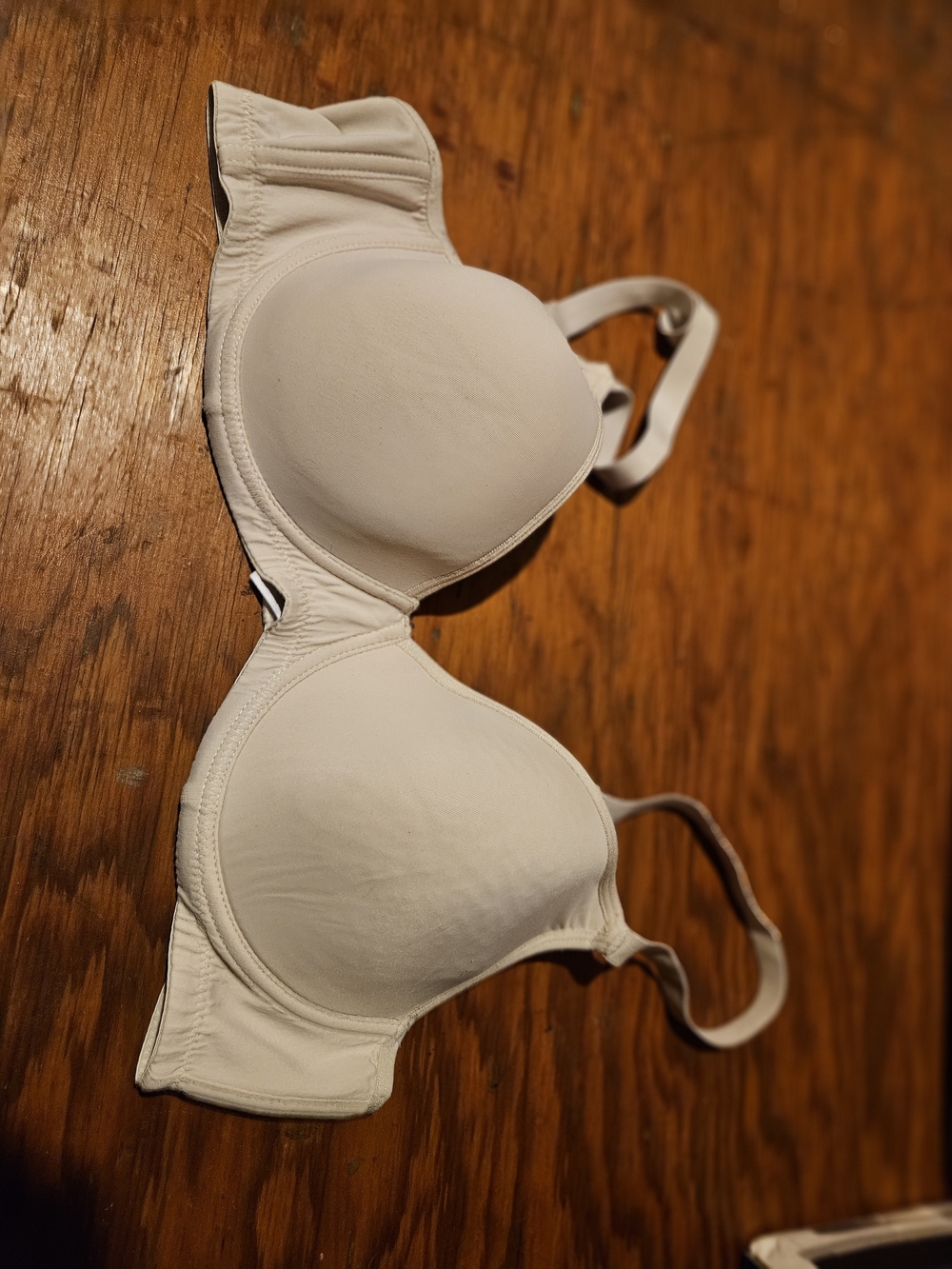 SHEIN Beige Lightly Padded Underwire Bra